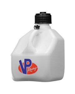 VP Racing White 3 Gallon Square Utility Jug 4172-CA