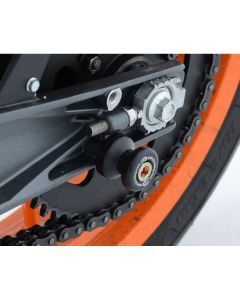 R&G Racing Black Cotton Reels For 1998-1999 Kawasaki Ninja ZX6R ZX600F CR0004BK