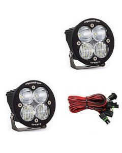 Baja Designs LED Light Pod Pair Squadron-R Sport Series Driving/Combo Pattern Clear Lens Universal 587803