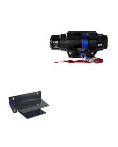 Viper 4500lbs V3 Winch Blue Rope With Mount For John Deer Gator XUV 590i 2017-2021