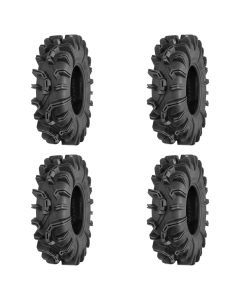 Set of 4 ATV QUADBOSS Tires (QBT673 32x10R-14 Front/Rear)