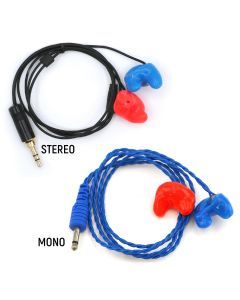 Rugged Radios Challenger Semi-Custom Molded Ear Bud Speakers with 1/8" Plug