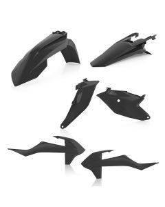 Acerbis Black Standard Plastic Kit for KTM - 2686010001