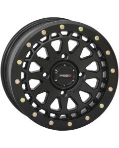 System 3 SB-6 Beadlock Matte Black Wheel 15x7 4/156 6+1 (+45mm) 15S3-6557