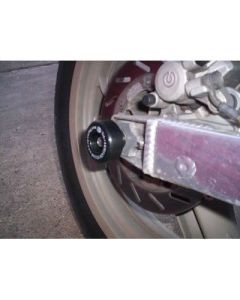 R&G Racing Black Swingarm Protectors For 2001-2005 Honda VTR1000 SP-1 SP0006BK