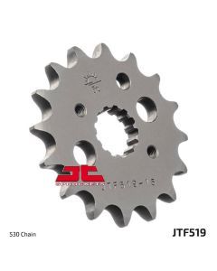 JT Sprockets Front Steel Countershaft Sprocket 16 Tooth 16T 530 Chain For Kawasaki Ninja ZX9R ZX900C C1-C2,E1-E2 1998-2001 JTF519.16