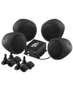 Boss Audio Systems 1,000-Watt Bluetooth 3" Speaker Kit Black