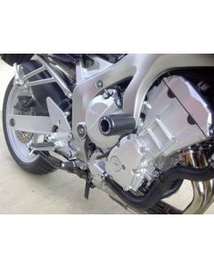 R&G Racing Black Classic Style Crash Protectors For 2004-2012 Yamaha Fazer 600