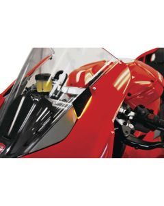 New Rage Cycles Mirror Block Off LED Replacement Turn Signal Black - V4-MBO