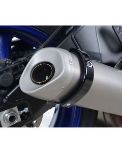 R&G Racing Black Exhaust Protector For 2020-2023 BMW S1000XR