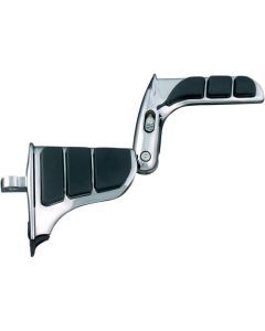 Harley FXSTC 1986-1999,2007-2010Swing Wing Footpegs Male Mount Chrome Kuryakyn