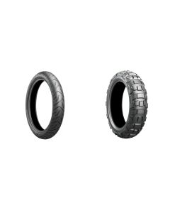 Bridgestone Battlax Adventure A41 90x90x21 And Battlax Adventurecross AX41 150x70x18 Full OEM Tire Set For Honda Africa Twin Adventure Sports (CRF1100L4) 2023+