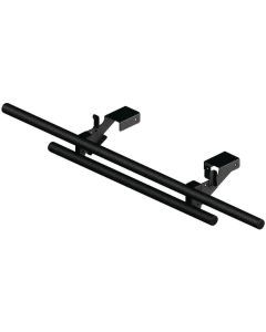 KFI Double Tube Rear Bumper - Black - 101435