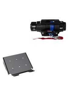 Viper 6000lbs V3 Winch Blue Rope With Mount For Suzuki King Quad 400 2008-2020