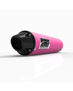 HMF Muffler Honda Recon 250 97-24 Pink Performance Slip On Exhaust Black Euro End Cap