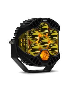 Baja Designs Auxiliary LED Light Pod Each Baja Amber Backlight LP6 Pro Series Spot Pattern Baja Amber Lens Universal 270011