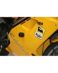 R&G Racing Black Classic Style Crash Protectors For 1991-1994 Cagiva Mito 125