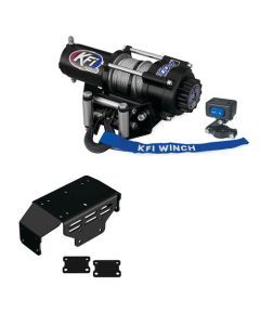 2500lb KFI Winch Mount Combo Kit 2015-2018 Honda 500 Pioneer NEW