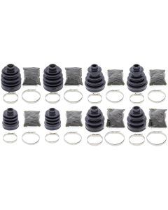 Complete Front & Rear Inner & Outer CV Boot Repair Kit Outlander 400 XT 4X4 05