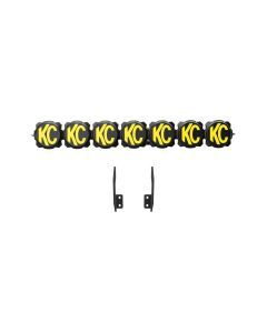 KC HiLiTES Gravity LED Pro6 - 7-Light Bar Kit - Front Bumper -2011-2016 Ford Super Duty