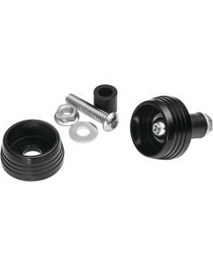 Kuryakyn Lodestar Front Axle Sliders Black