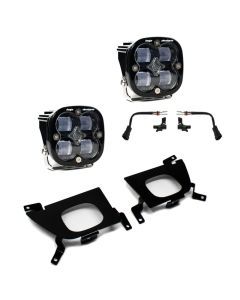 Baja Designs Fog Pocket Light Kit Squadron Series SAE Pattern Clear Lens 447528