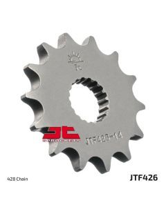 JT Sprockets Front Steel Countershaft Sprocket 13 Tooth 13T 428 Chain For Suzuki DF125 1983 JTF426.13