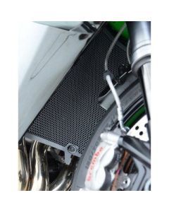 R&G Racing Black Aluminum Radiator Guard For 2015-2020 Kawasaki Ninja H2 ZX1000