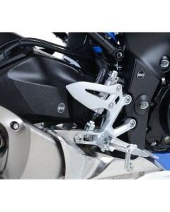 R&G Racing Black Boot Guard Kit For 2016-2017 Suzuki GSXS1000