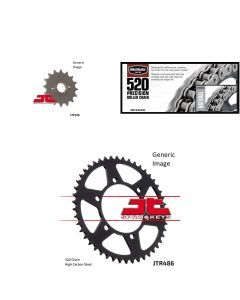 520 Chain Nat,Front & Rear Sprocket Kit KAWASAKI EX250-F Ninja 250R 06-07