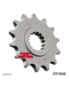 JT Sprockets Front Steel Countershaft Sprocket 14 Tooth 14T 420 Chain