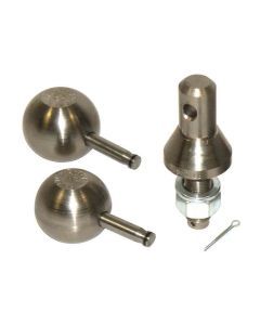 Convert-A-Ball Long Shank 2-Ball Set - 1-7/8 and 2 Inch Balls