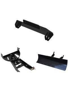 Denali Black UTV Snow Plow Kit For Kawasaki Teryx KRX 1000 2020-2021