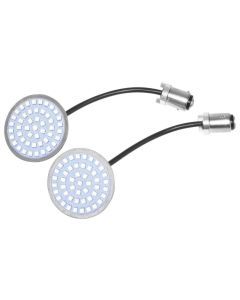 Letric Lighting Bullet Style Turn Signal Inserts Amber 1157