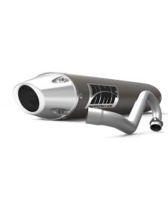 HMF Muffler Polaris Outlaw 500 06-07 Gun Metal Performance Full System Exhaust Euro End Cap