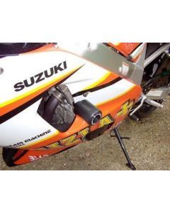 R&G Racing Black Classic Style Crash Protectors For 2001-2003 Suzuki GSXR600