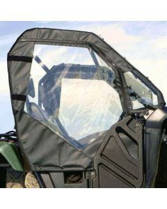 Falcon Ridge Black Canvas Soft Roll-Away Doors For Honda Pioneer 2015-2022
