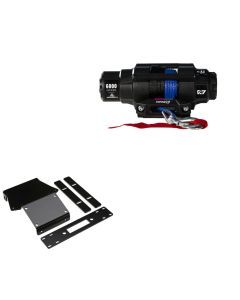 Viper 6000lbs V3 Winch Blue Rope With Mount For Honda Rancher 350 2000-2003