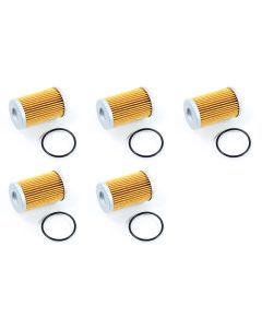 Set of 5 Hi Flo - Oil Filter Hf655