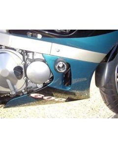 R&G Racing Black Classic Style Crash Protectors For 2003-2008 Kawasaki ZZR600 D