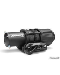 SuperATV 3500 Lb. UTV/ATV Winch (With Wireless Remote & Synthetic Rope) WN-3500