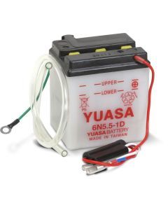 Yuasa Conventional 6N5.51D 6 Volt Battery YUAM2655B