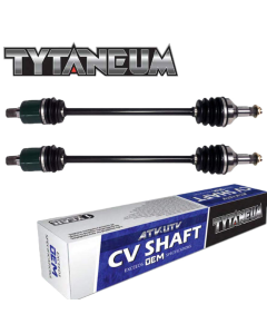 Tytaneum OE Style Front/Rear CV Axle Set For 2011-2017 John Deere Gator XUV 825i 4x4