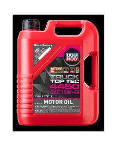 Liqui Moly 5L Top Tec Truck 4450 SAE 15W40 Motor Oil 22038