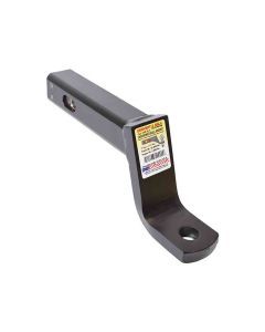 Cushioned Ball Mount fits 2" Receiver Hitch - 4" Drop - 2" Rise - 10,000 lb. Tow Capacity