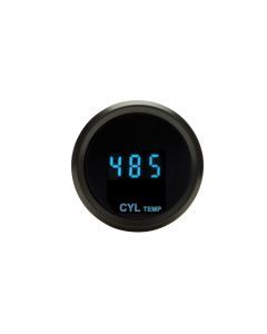 Round Head temp, 150-750F & 65-400C, 2-1/16", black, blue