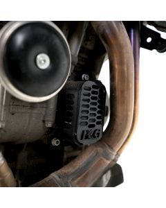 R&G Racing Black Oil Cooler Guard For 2024-2025 Kove 800X PRO OCG0064PROBK