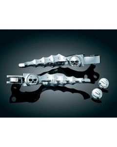 New Honda VT750C Shadow 750 Aero 2004-2011Zombie Lever Set Chrome by Kuryakyn