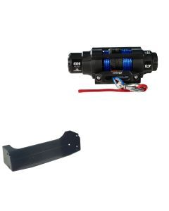 Viper 4500lbs V3 Winch Blue Rope With Mount For John Deer Gator XUV 855D 2011-2021