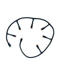 KC HiLiTES 45" Gravity Pro6 LED - 7-Light - Plug-N-Play Light Bar Harness 63224